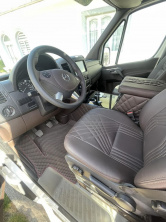 Килимки EVA V1 (коричневі) Mercedes Sprinter W906 2006-2018 рр.