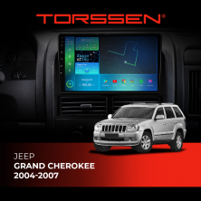 Штатна магнітола Torssen Jeep Grand Cherokee 04-07 F96128 4G Carplay DSP