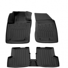 Килимки Stingray 3D (5 шт, поліуретан) Fiat 500X 2014-2024 рр.