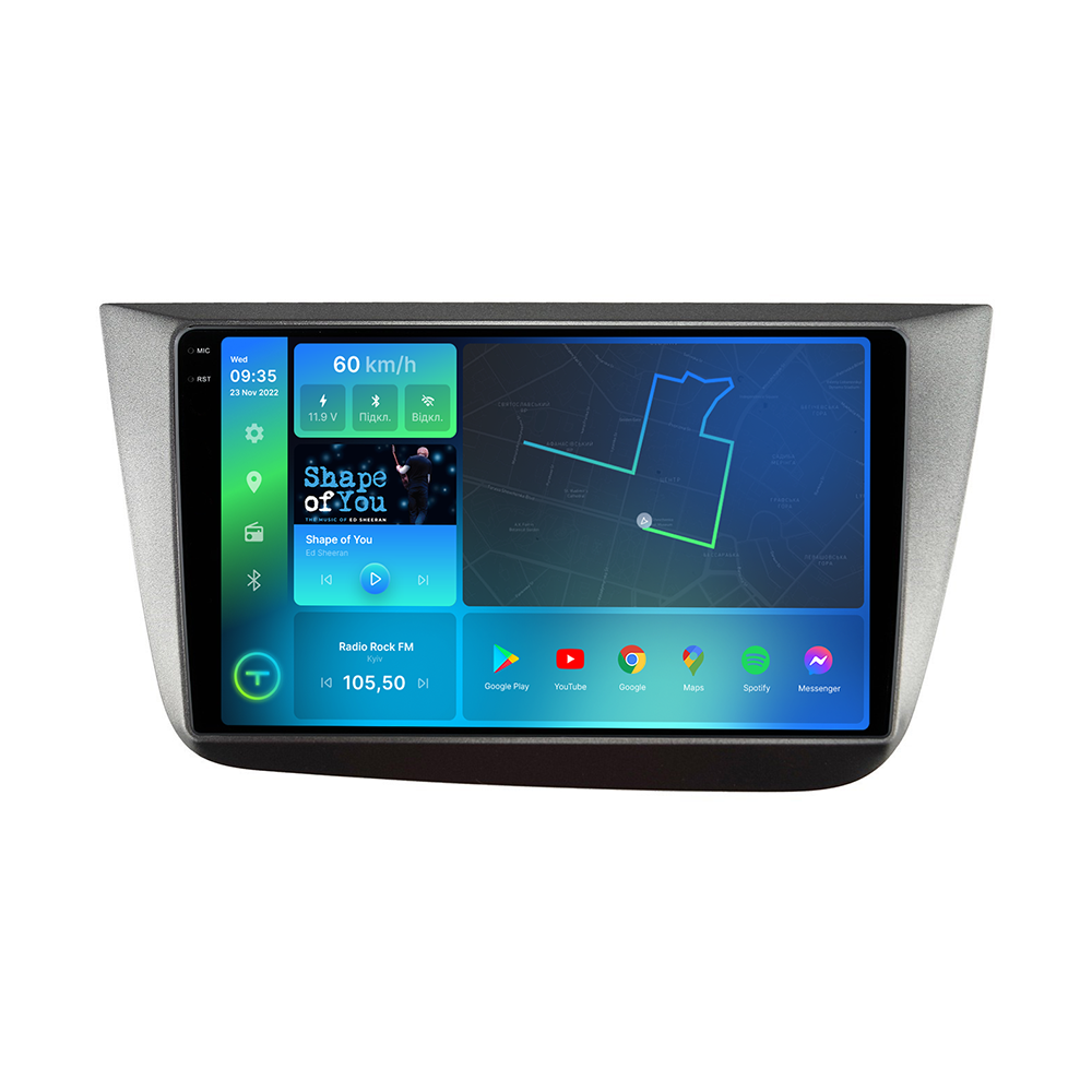 Штатна магнітола Torssen 2K Seat Altea 04-15/Toledo 04-09 FL9 4+64Gb 4G Carplay DSP