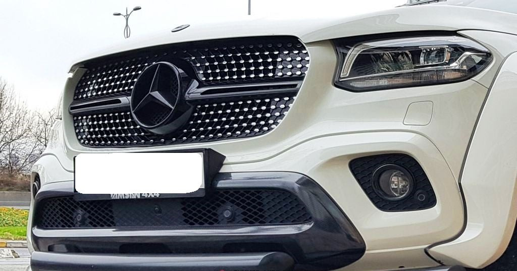 Передня решітка Diamond для Mercedes X class 2017-2020 рр
