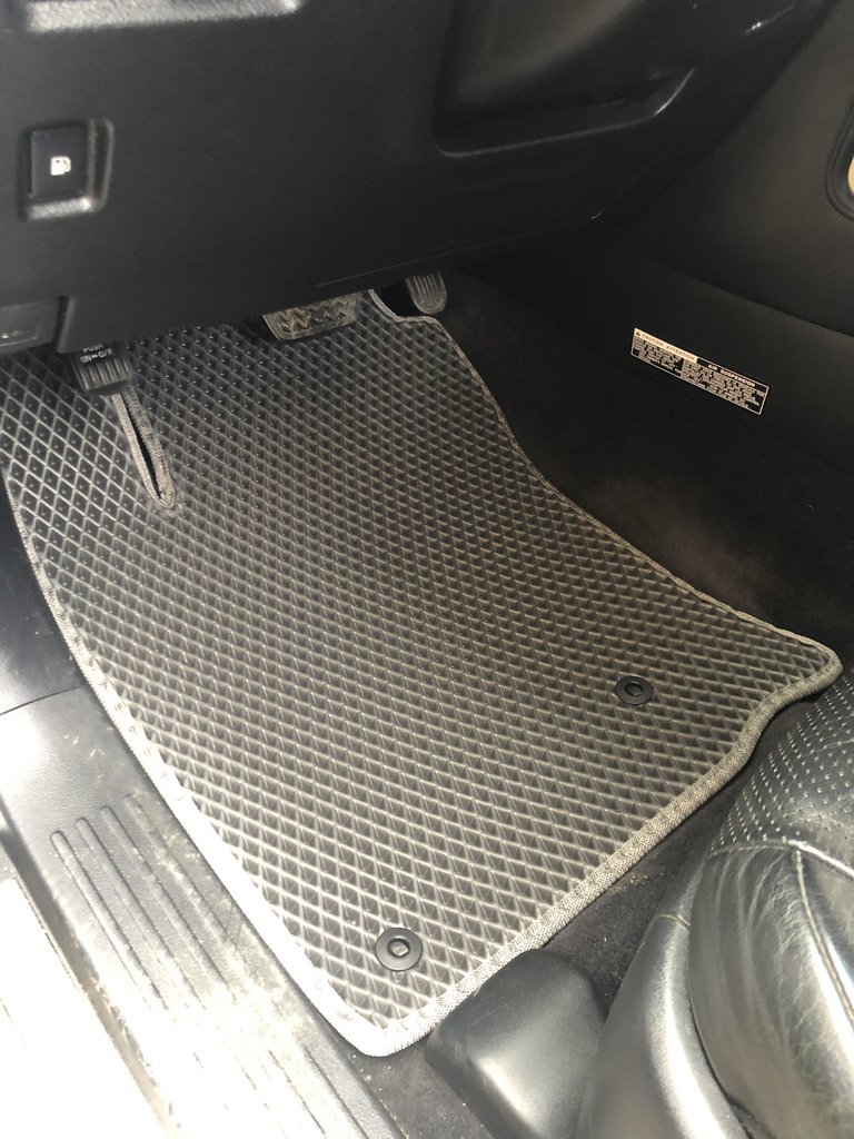 Килимки EVA (чорні) 5 місцевий, 2013-2022 для Toyota Land Cruiser Prado 150