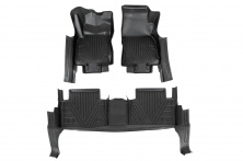 Гумові килимки салона Niken Luxury 3D (Для X-trail, 3 шт) Nissan X-trail T33/Rogue 2022- рр.