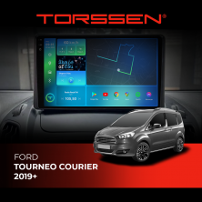 Штатна магнітола Torssen 2K Ford Tourneo Courier 2019+ F98256 4G Carplay DSP