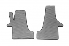 Килимки EVA (сірі, передні, для 2 + 1) Volkswagen T5 2010-2015 рр.