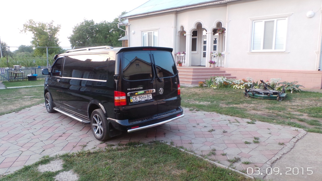 Спойлер Anatomik распашенка (під фарбування) для Volkswagen T5 Multivan 2003-2010 рр