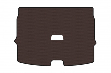 Гумовий килимок в багажник Carsuit (Для Rogue Sport, коричневий) Nissan Qashqai 2014-2021 рр.