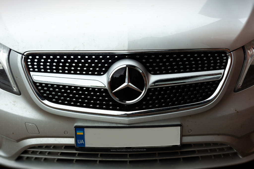 Передня решітка Diamond (2014-2023 для Vito W447) для Mercedes Vito/V-class W447 2014- рр
