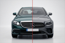Комплект рестайлінгу в AMG-Line 2024 року Mercedes E-сlass W213 2016-2023 рр.
