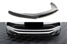 Передня Lip накладка DPT (чорний глянець) Skoda Kodiaq 2016-2023 рр.