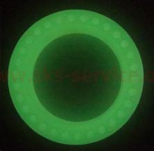 Шина с сотами для амортизации 8,5х2 флуоресцентная, дорожная, светящаяся зеленым Xiaomi Mijia M365/187 (электросамокат) KS