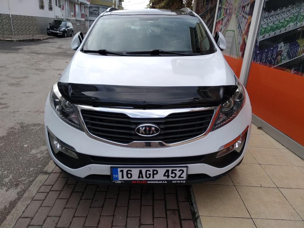 Дефлектор капота (EuroCap) для Kia Sportage 2010-2015 рр