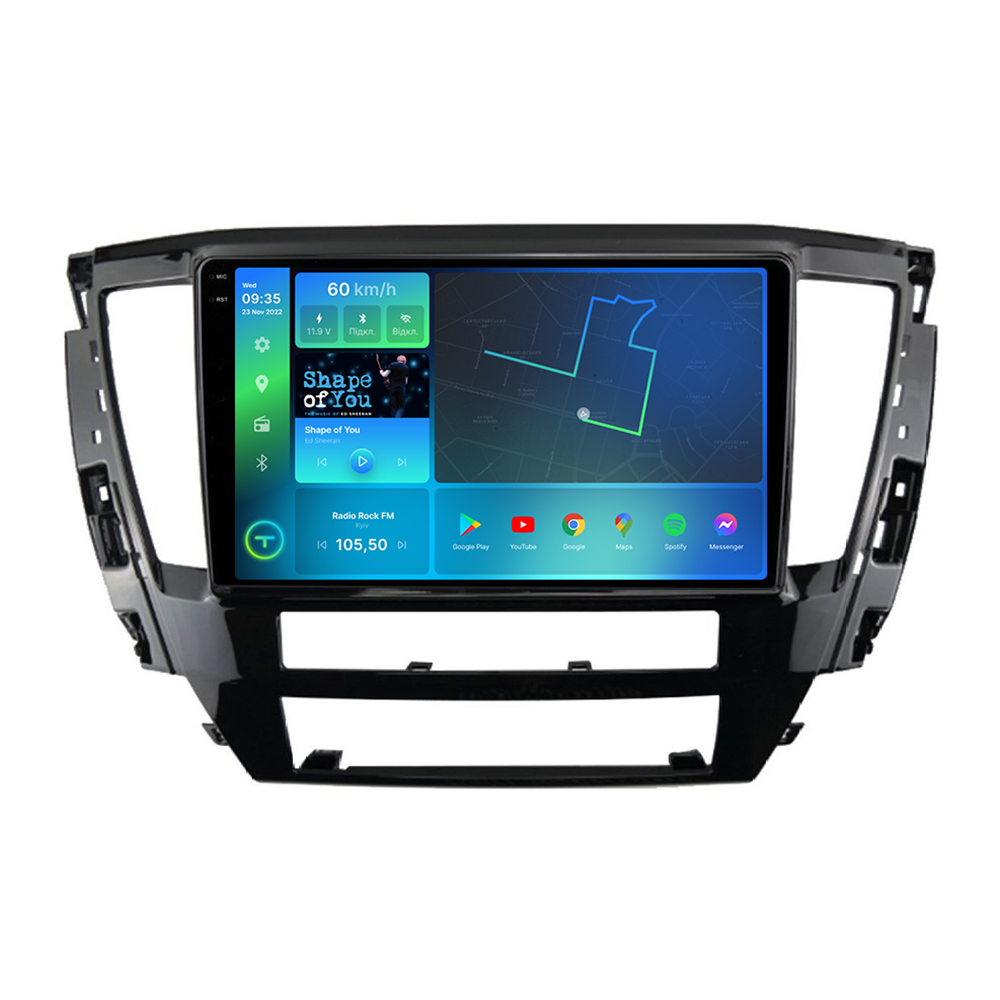 Штатна магнітола Torssen 2K DTS Mitsubishi Pajero Sport 2020+ F9432 4G Carplay DSP