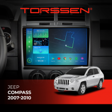 Штатна магнітола Torssen 2K Jeep Compass 07-10 F106128 4G Carplay DSP