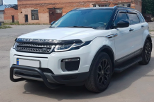 Кенгурятник WT005 Black (нерж) Range Rover Evoque 2012-2018 рр.