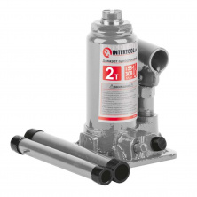 Домкрат столбик одноштоковый 2 т, в пластиковом кейсе