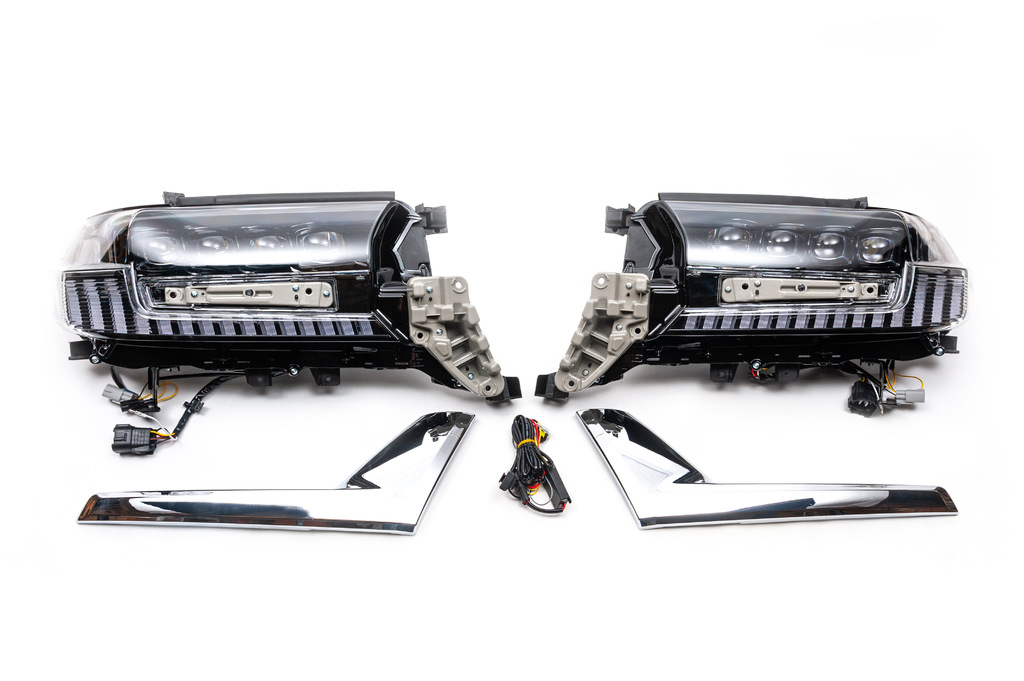 Передні фари 2016-2025 (Bugatti) для Toyota Land Cruiser 200