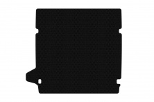 Гумовий килимок в багажник Carsuit (до 2 ряду, чорний) Nissan Pathfinder R51 2005-2014 рр.