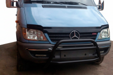 Кенгурятник WT022 Black (нерж.) 2000-2006 Mercedes Sprinter W901/902/903/904/905 1995-2006 рр.