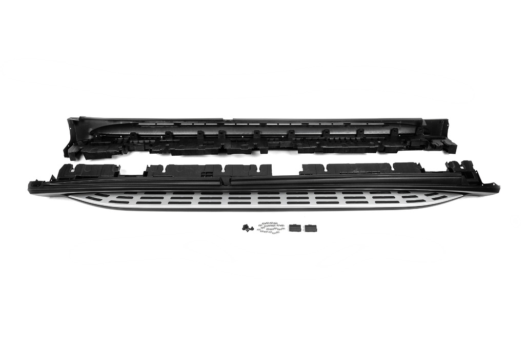 Бокові пороги (2 шт, OEM) для Mercedes GLS X167 2019- рр