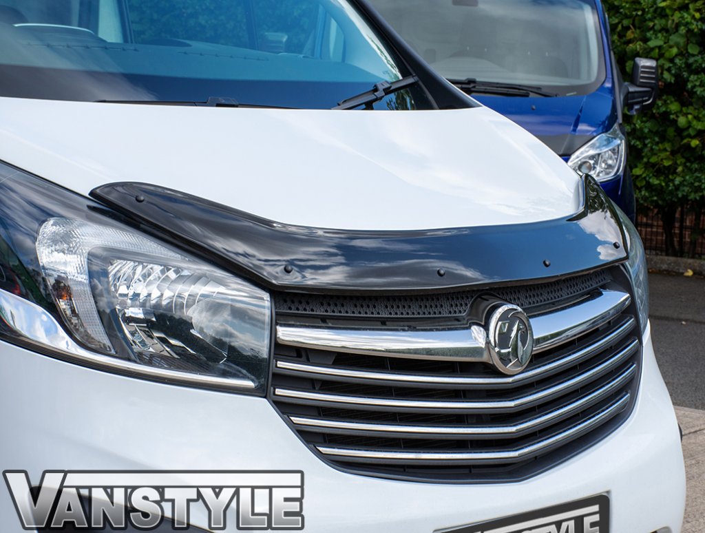 Дефлектор капоту (EuroCap) для Opel Vivaro 2015-2019 рр