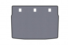 Гумовий килимок в багажник Carsuit (2008-2012, сірий) Kia Forte 2008–2024 рр.