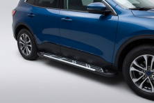Бокові пороги Sunrise (2 шт., Алюміній) Ford Kuga/Escape 2019- рр.