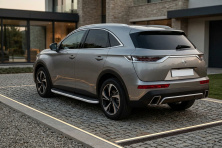 Бокові пороги Tayga Grey (2 шт., Алюміній) DS 7 Crossback 2017-2022 рр.