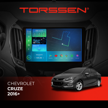 Штатна магнітола Torssen 2K Chevrolet Cruze 16+ F9464 4G Carplay DSP
