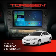 Штатна магнітола 2K Torssen Toyota Camry 40 з кнопками F96128 4G Carplay DSP