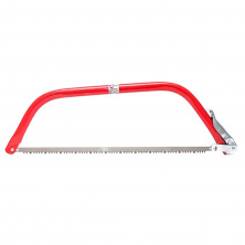 Ножовка лучковая по дереву с полотном 610 мм INTERTOOL