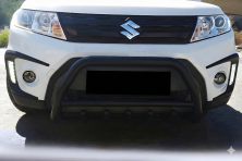 Кенгурятник WT003 Black (нерж) Suzuki Vitara 2015- рр.