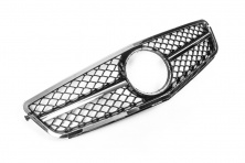 Передня решітка AMG Silver для Mercedes C-class W204 2007-2015 рр