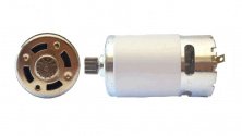 Електродвигун 12V (12 зубів Ø 10 мм) AZT-2
