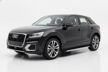 Бокові пороги Maya V1 (2 шт., Алюміній) Audi Q2 2016- рр.