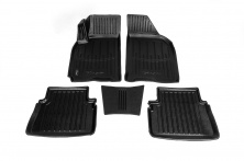 Килимки Stingray 3D (5 шт, поліуретан) Chevrolet Lacetti 2003-2024 рр.