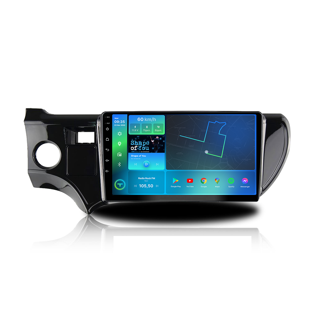 Штатна магнітола Torssen 2K Toyota Prius С 2012-2014 F98256 4G Carplay DSP