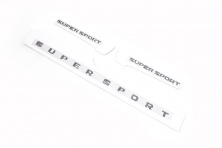 Комплект шильдиков Supersport (3 шт) Toyota Land Cruiser 200 2007-2021 рр.