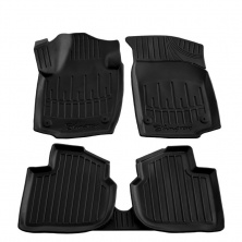 Килимки Stingray 3D (5 шт, поліуретан) Seat Toledo 2012-2019 рр.