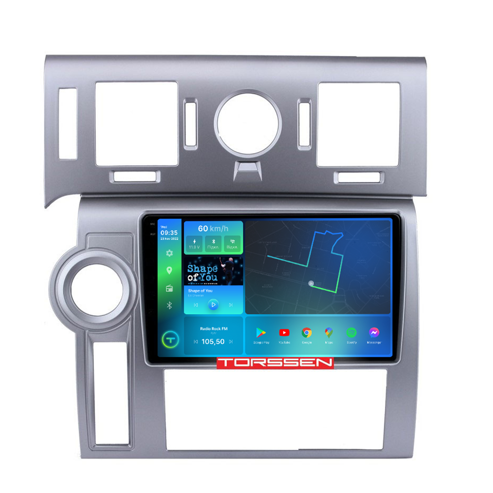 Штатна магнітола Torssen 2K Hummer H2 FL9 4+64Gb 4G Carplay DSP