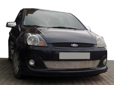 Передній бампер 2005-2008 (накладка, під фарбування) для Ford Fiesta рр