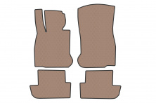 Гумові килимки Carsuit (Для F12/13, Бежевий) BMW 6 серія F12/F13/F06 2011-2018 рр.