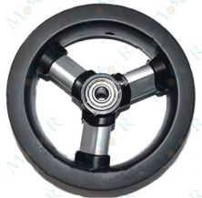 Колесо для детских колясок 255 * 50 L1001 (Титан 10 ) на подшипниках LTK