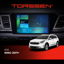 Штатна магнітола Torssen 2K Kia Niro 2017+ FL9 4+64Gb 4G Carplay DSP