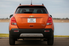 Накладки на задні протитуманки 2013-2016 (2 шт, ABS) Chevrolet Trax 2012-2023 рр.