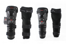 Наколенники + налокотники защитные (пластик) к-кт 4шт, Черные KS