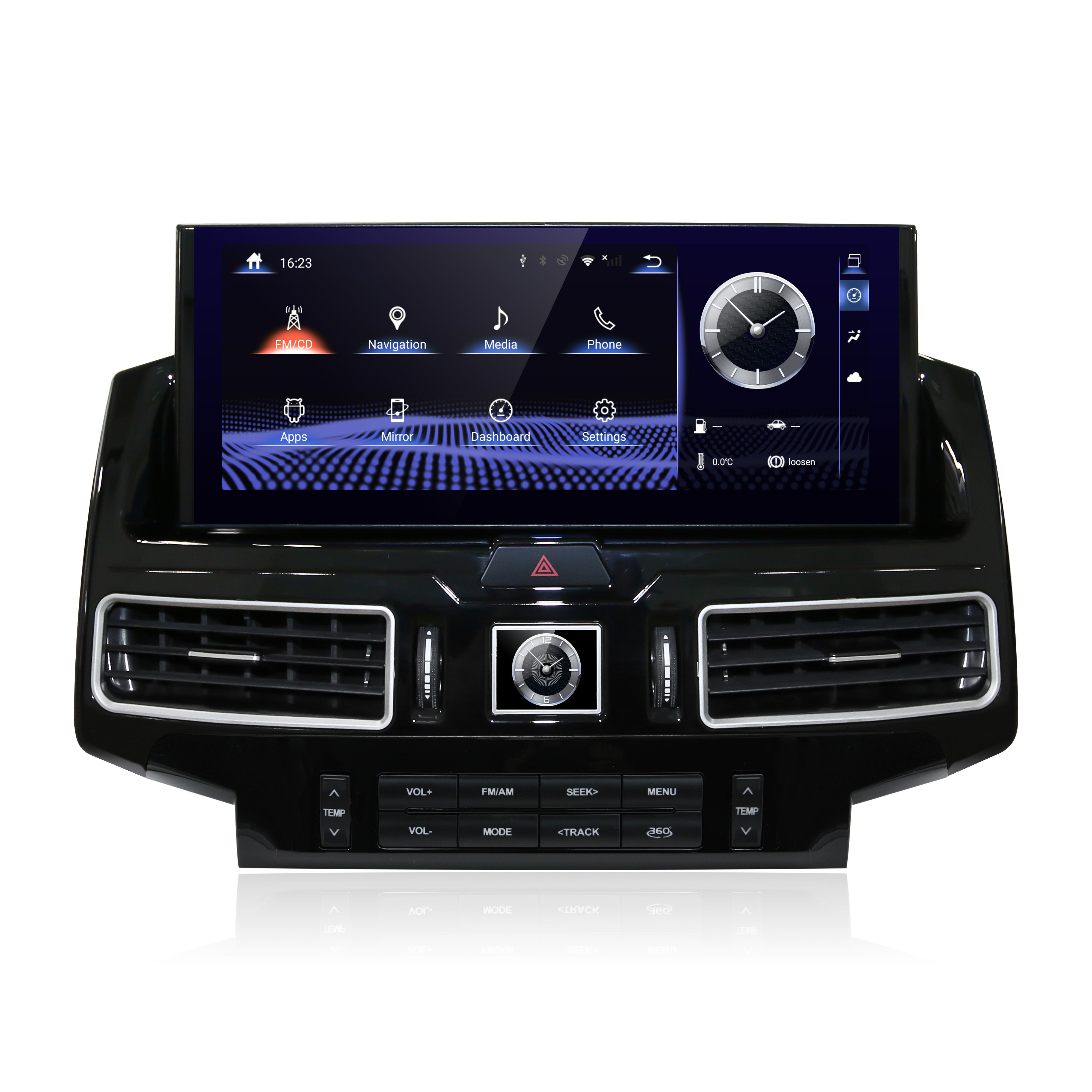 Штатна магнітола Torssen Toyota LC200 07-15 8/128 low+360 SK1238
