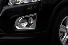 Накладки протитуманки (2 шт, ABS) Chevrolet Trax 2012-2023 рр.