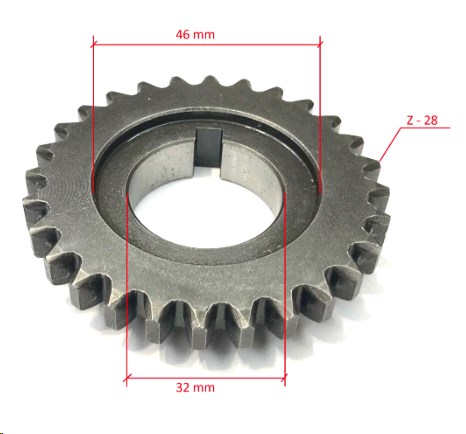 Шестерня КПП Z-28 КПП (3+1) AMG