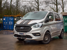 Дефлектор капота EuroCap (2018-2022) Ford Custom 2013-2022 рр.